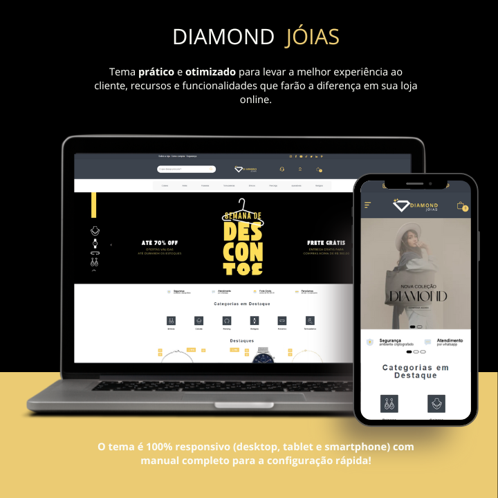 Tema Diamond Jóias Tray